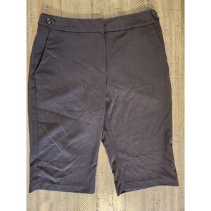 Pantology Bermuda Shorts‎ ~ Sz 6 ~ Brown ~ High Rise ~ 13" Inseam ~ Casual